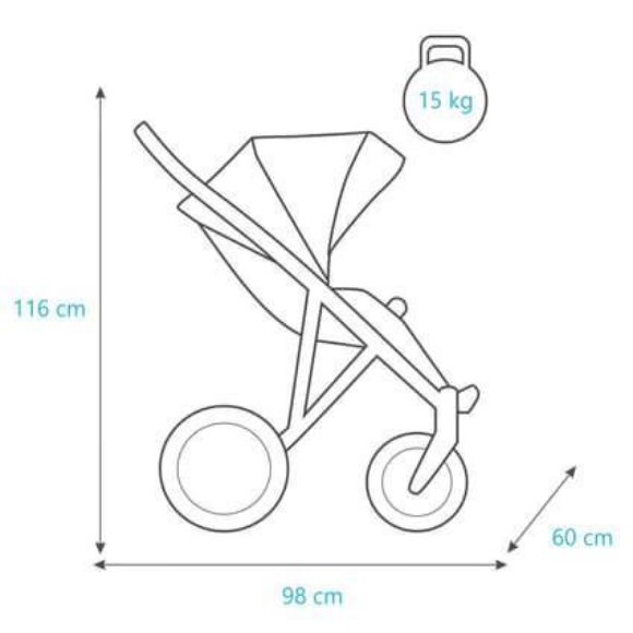 Снимка на ДЕТСКА КОЛИЧКА VERINO 3 В 1