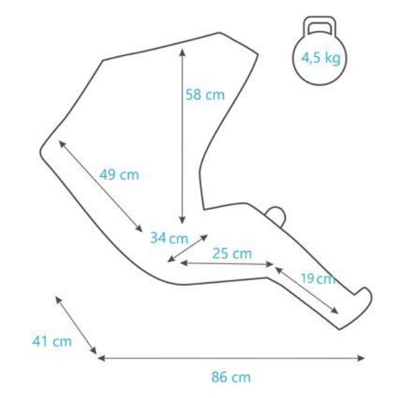 Снимка на ДЕТСКА КОЛИЧКА ЗА БЛИЗНАЦИ BOOSTER LIGHT 2 В 1