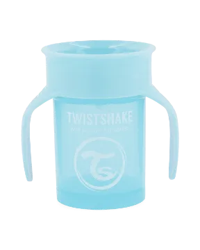 Снимка на 360° чаша Twistshake 6+ м Pastel Blue