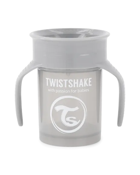 Снимка на 360° чаша Twistshake 6+ м Pastel Grey