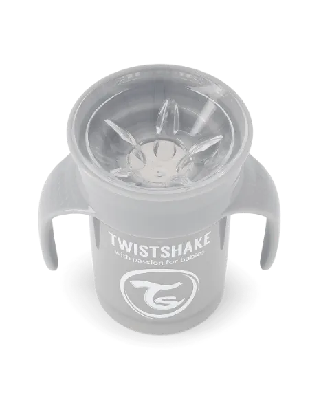 Снимка на 360° чаша Twistshake 6+ м Pastel Grey