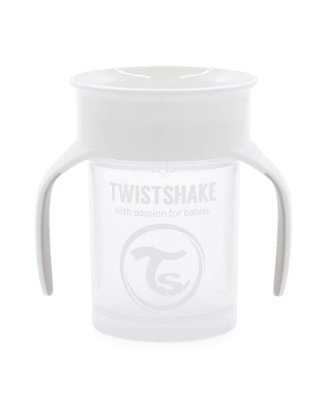 Снимка на 360° чаша Twistshake 6+ м White