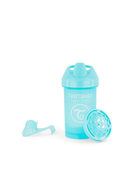 Снимка на Чаша за прохождащи Twistshake 300 мл 8+ м Pastel Blue